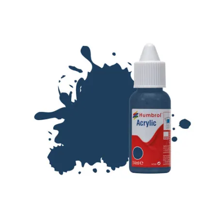 HUMBROL DB0104 Farba akrylowa 14 ml - 104 Oxford Blue - Matt