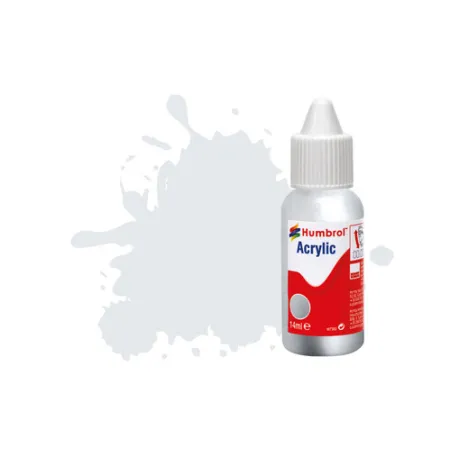 HUMBROL DB0191 Farba akrylowa 14 ml - 191 Chrome Silver - Metallic