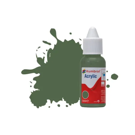 HUMBROL DB0252 Farba akrylowa 14 ml - 252 RLM 82 Olivgrun - Matt