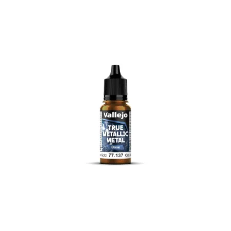 VALLEJO 77137 True Metallic Metal 137 Arcane Gold